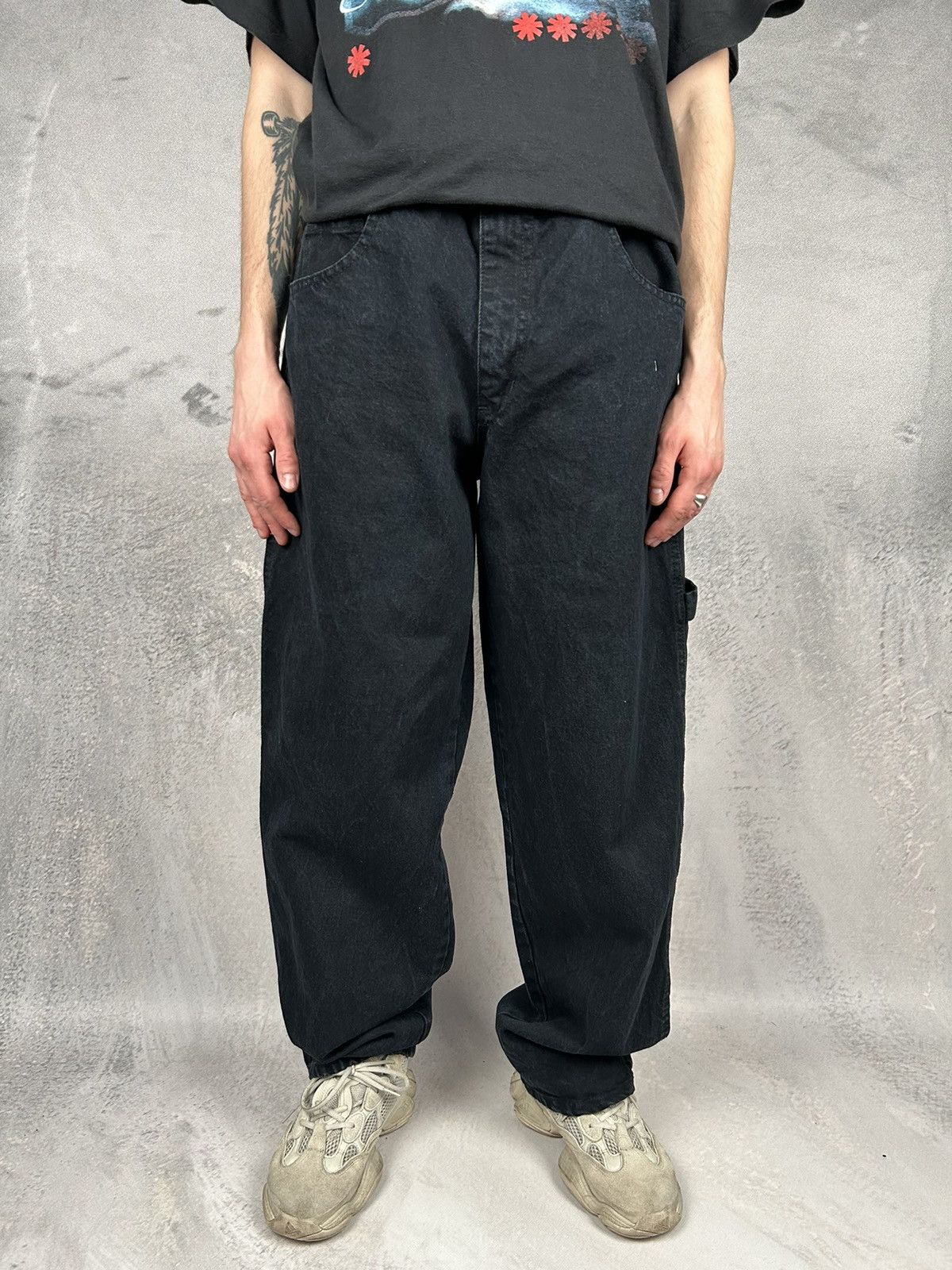 Nike Vintage Nike Carpenter Baggy Denim Pants Ultra Rare 90s USA Size US 38 / EU 54 - 3 Thumbnail