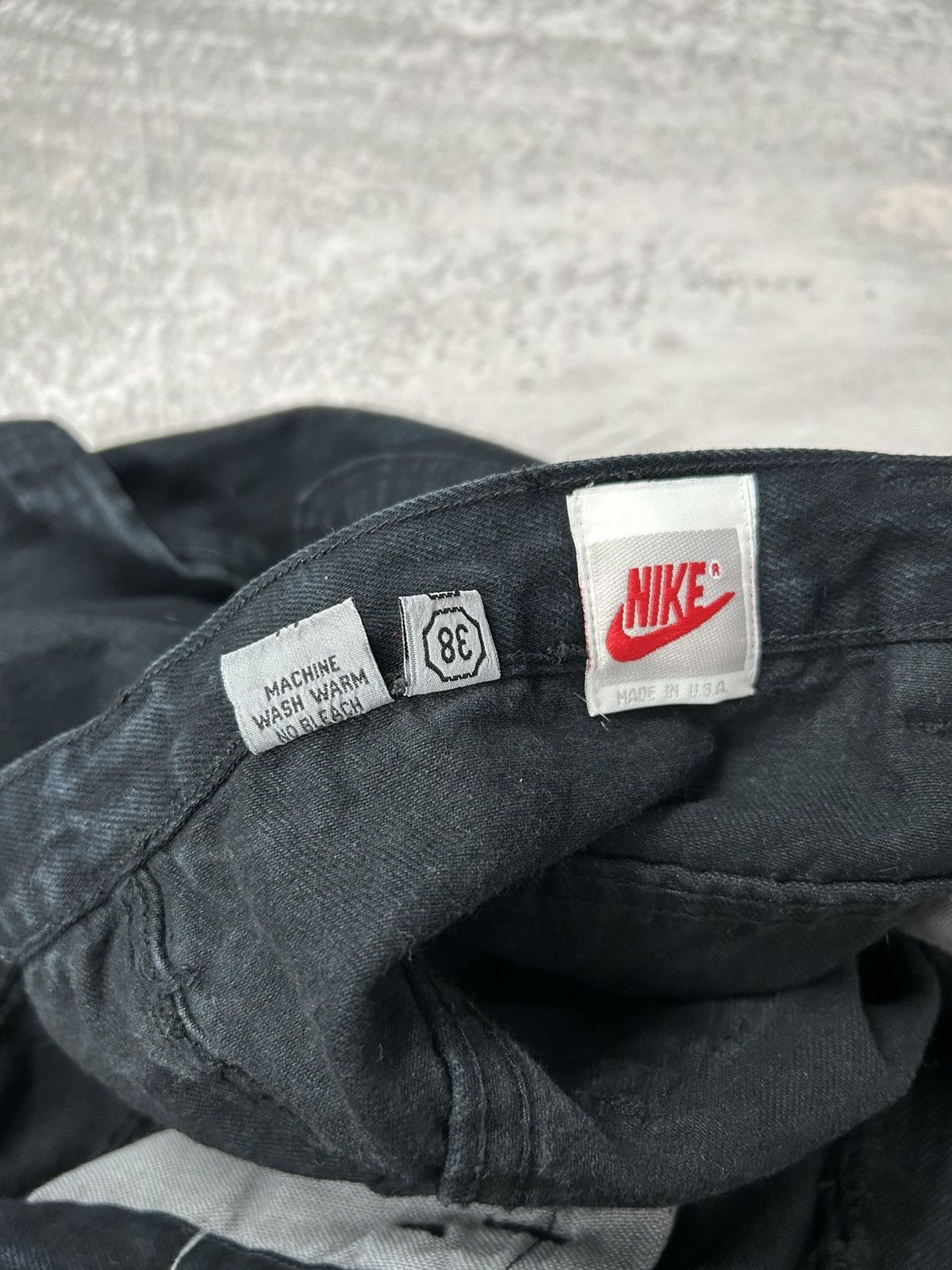 Nike Vintage Nike Carpenter Baggy Denim Pants Ultra Rare 90s USA Size US 38 / EU 54 - 6 Thumbnail