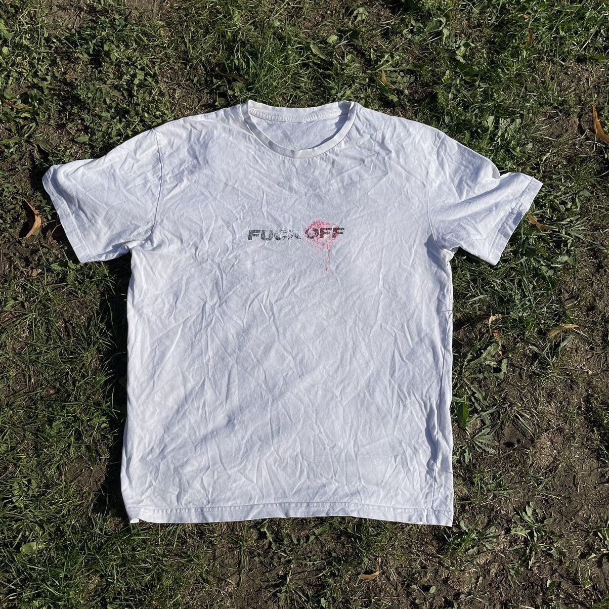 Vintage Vintage 90s Faded Graphic Tee Humor Streetwear Grunge Boxy L Size US L / EU 52-54 / 3 - 2 Thumbnail