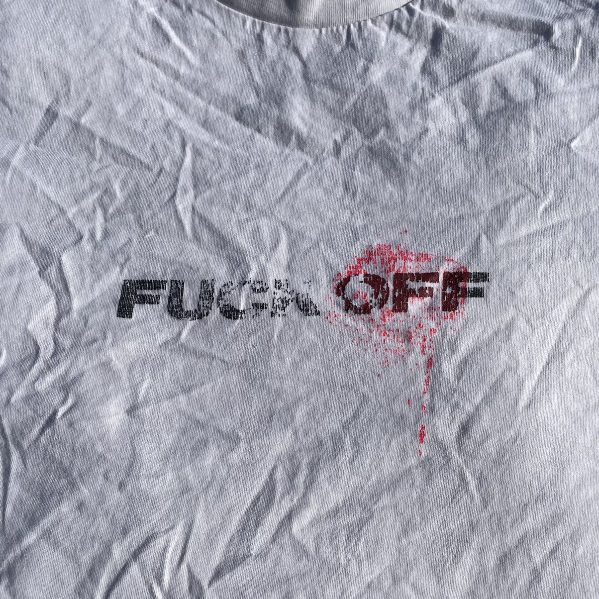 Vintage Vintage 90s Faded Graphic Tee Humor Streetwear Grunge Boxy L Size US L / EU 52-54 / 3 - 1 Thumbnail
