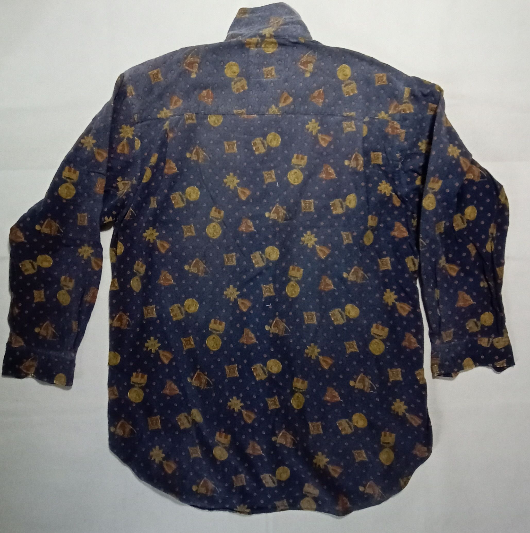 Japanese Brand LEE COOPER Casual Button Up Long Sleeve Shirt Size US M / EU 48-50 / 2 - 3 Thumbnail