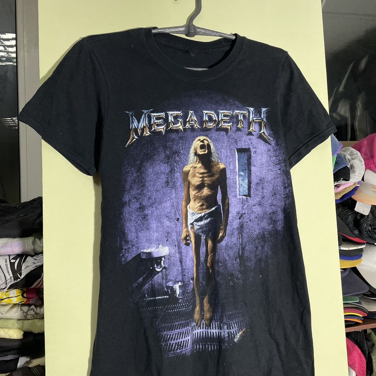 Vintage Vintage Y2K Megadeth Graphic Tee Band Tee Grunge Dark Slim S Size US S / EU 44-46 / 1 - 4 Thumbnail