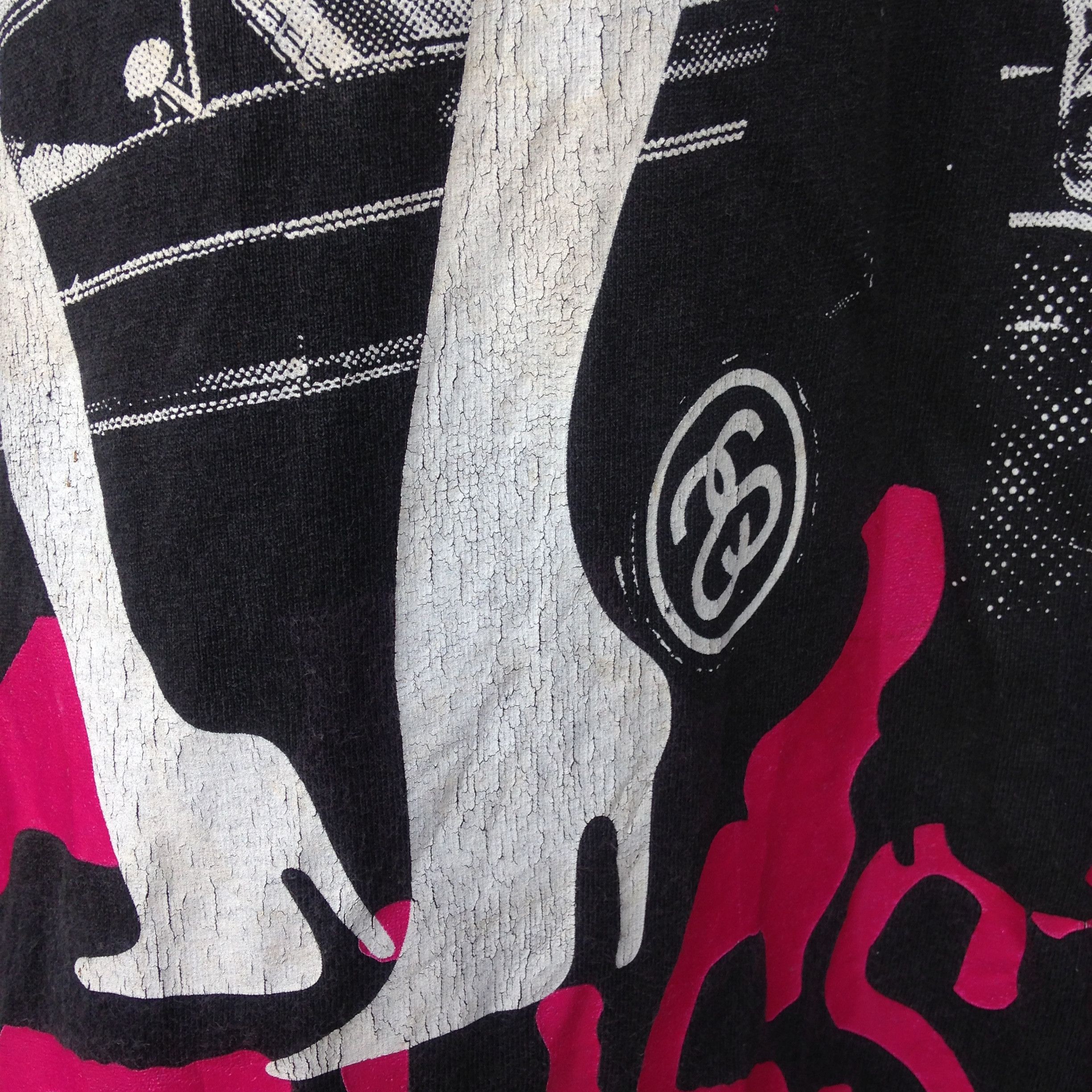 Stussy × Vintage Stussy Hollywood Faded Tee Size US L / EU 52-54 / 3 - 5 Thumbnail