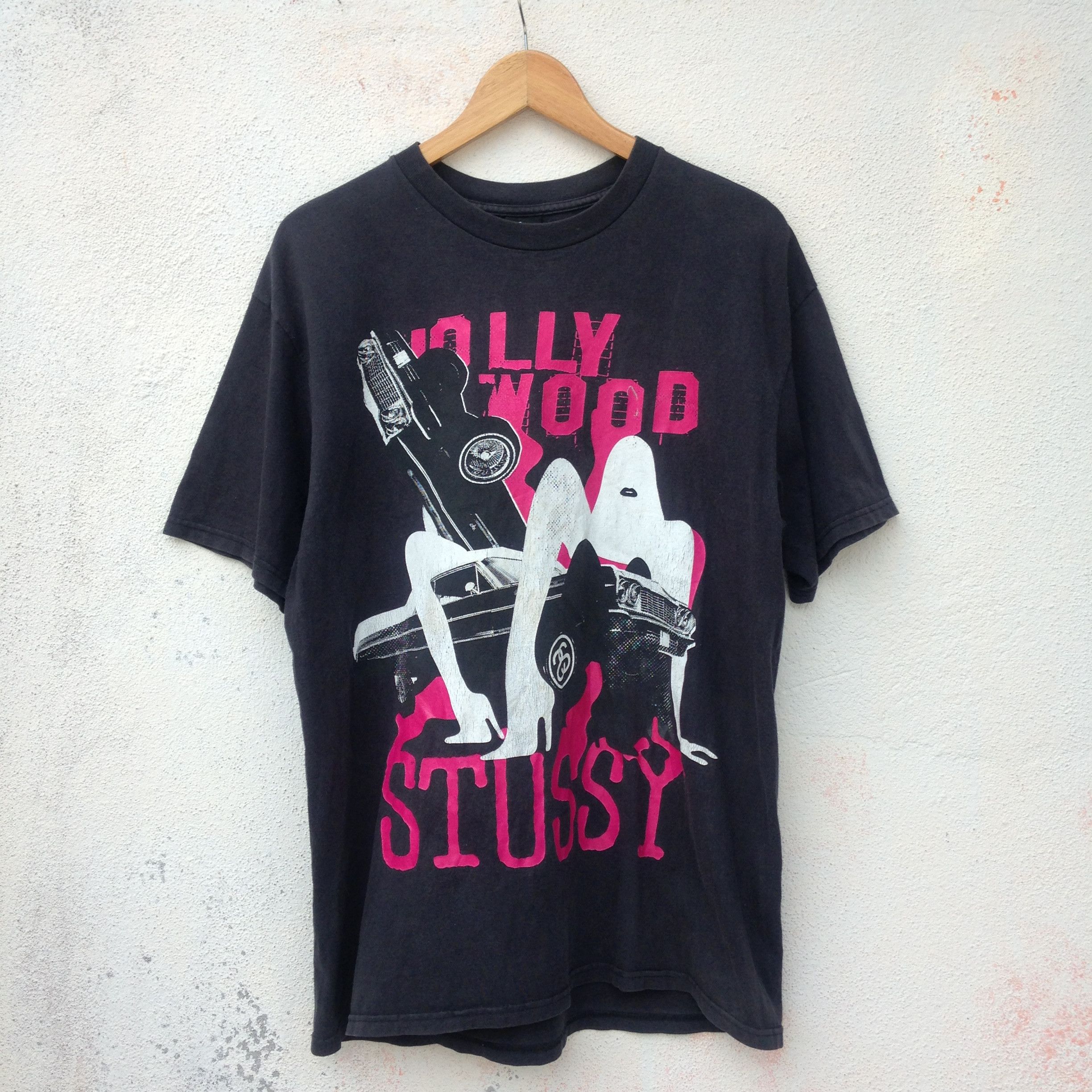 Stussy Hollywood Faded Tee
