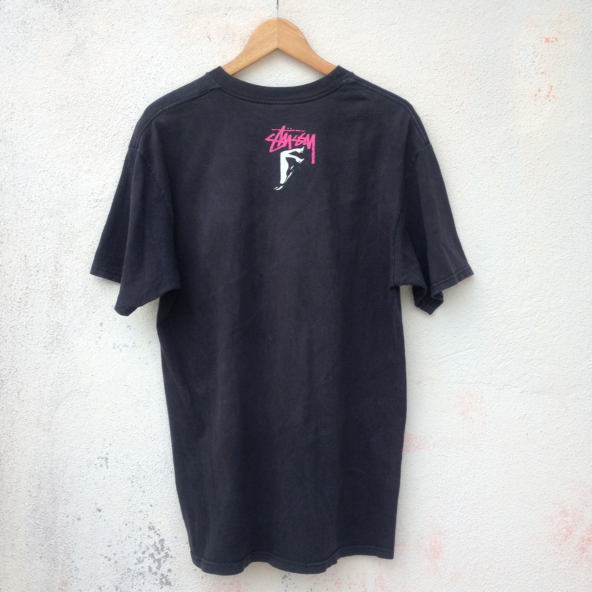 Stussy × Vintage Stussy Hollywood Faded Tee Size US L / EU 52-54 / 3 - 6 Thumbnail