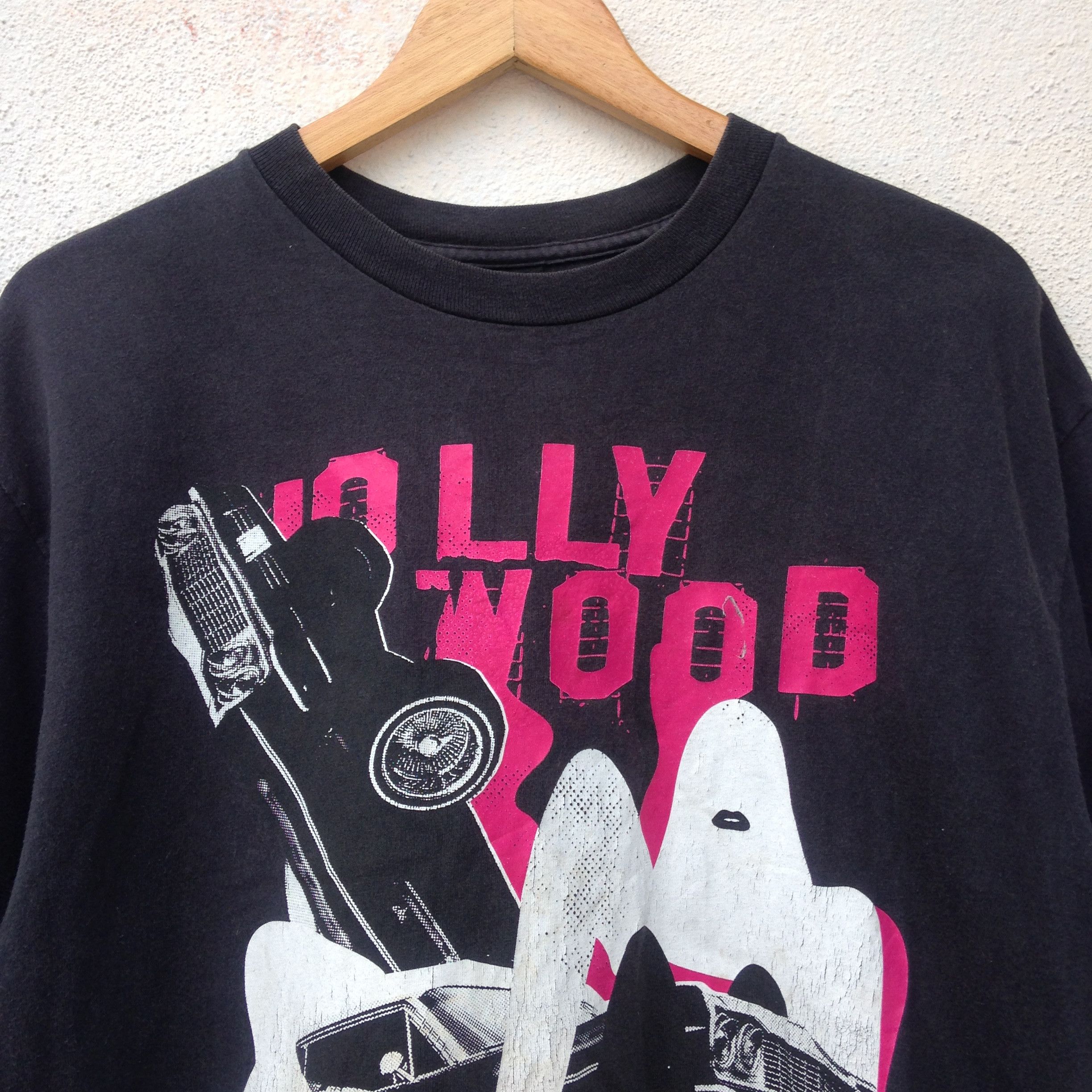 Stussy × Vintage Stussy Hollywood Faded Tee Size US L / EU 52-54 / 3 - 4 Thumbnail