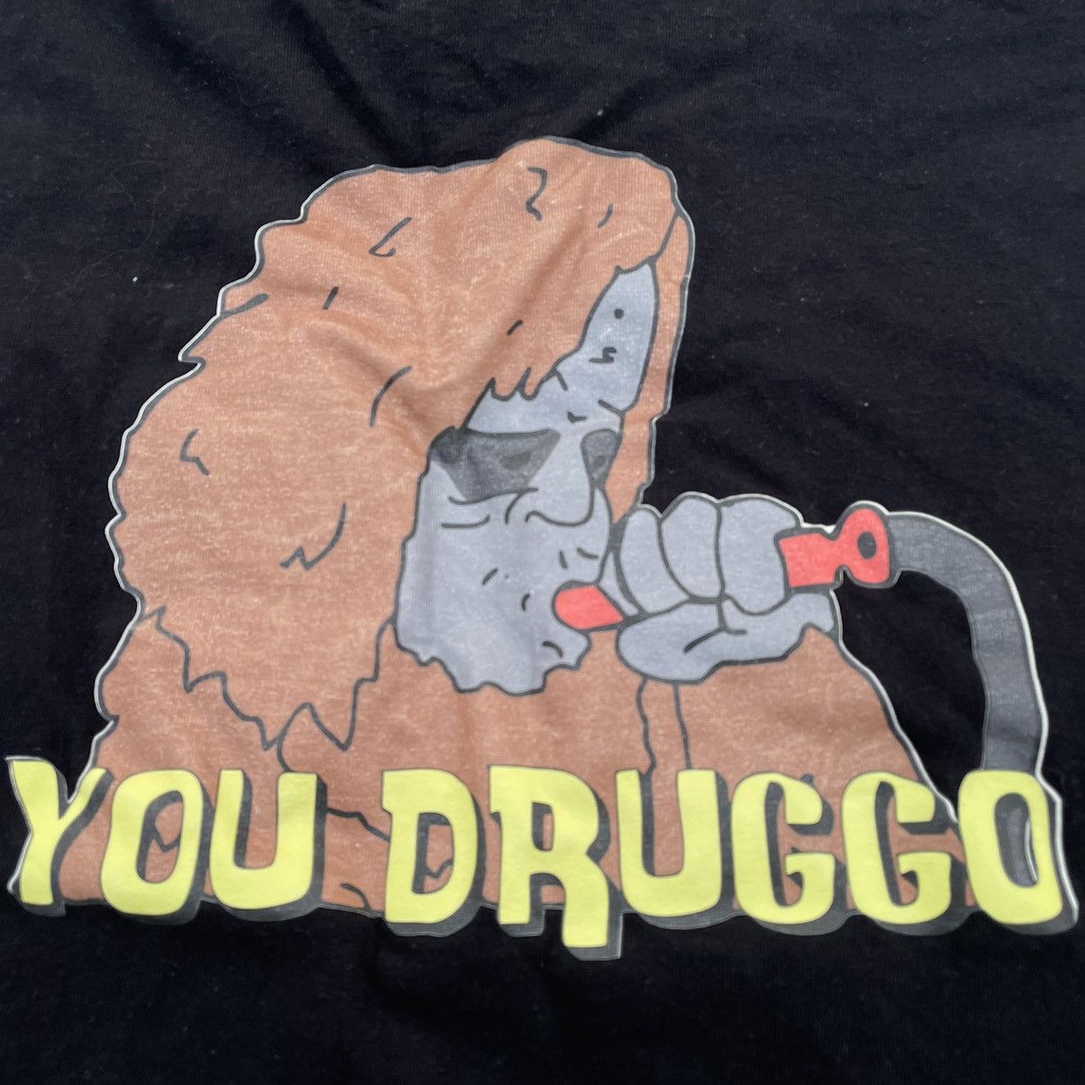 Vintage Vintage Y2K Sun Faded Graphic Tee Black Oversized Grunge L Size US L / EU 52-54 / 3 - 6 Thumbnail