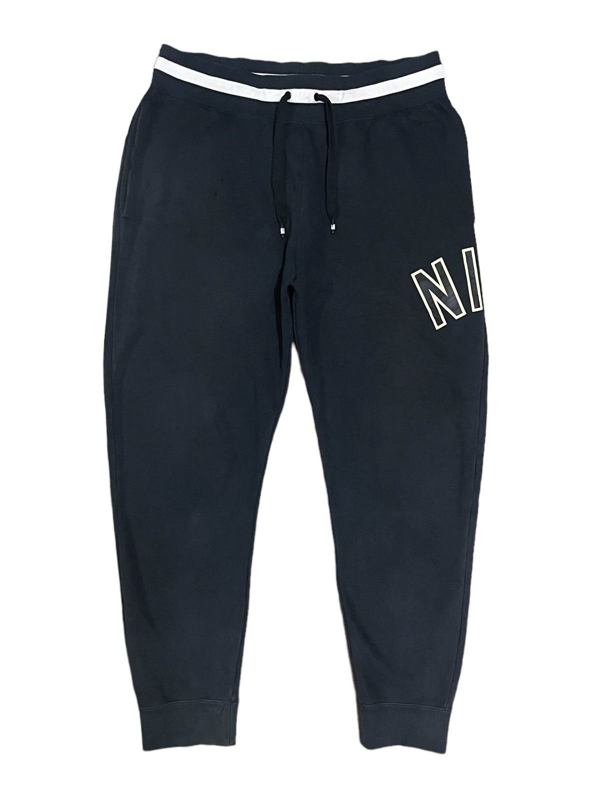 Hypebeast Y2K Nike Air Spellout Baggy Style Sweat/Jogger Pants Size US 32 / EU 48 - 2 Thumbnail