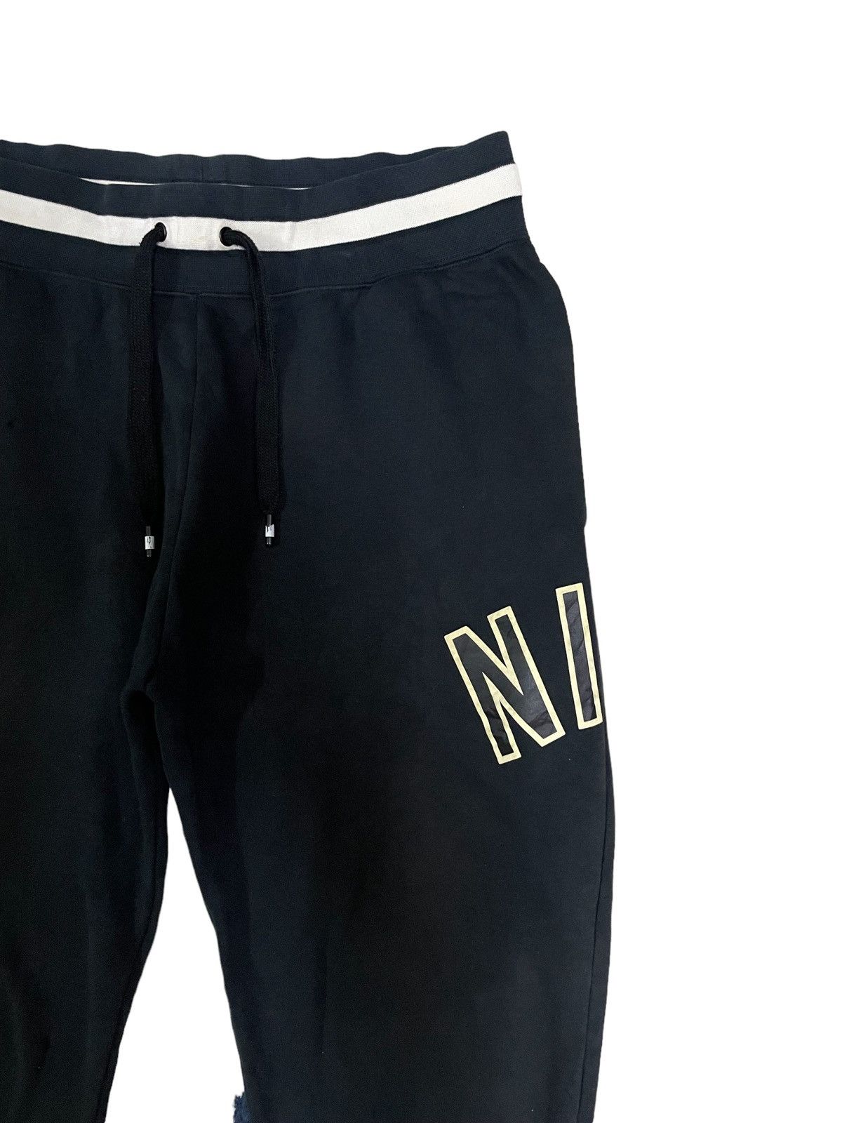 Hypebeast Y2K Nike Air Spellout Baggy Style Sweat/Jogger Pants Size US 32 / EU 48 - 5 Thumbnail