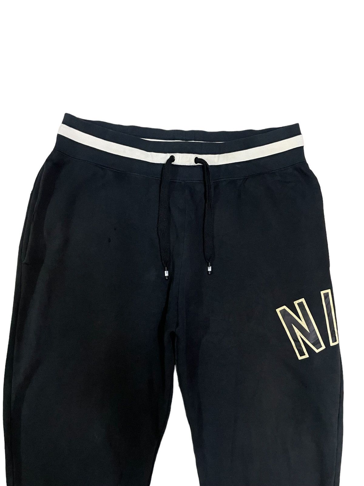 Hypebeast Y2K Nike Air Spellout Baggy Style Sweat/Jogger Pants Size US 32 / EU 48 - 3 Thumbnail