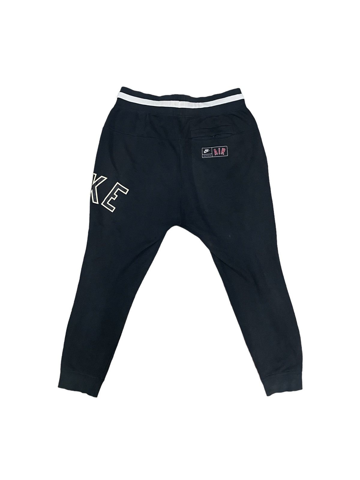 Hypebeast Y2K Nike Air Spellout Baggy Style Sweat/Jogger Pants Size US 32 / EU 48 - 9 Thumbnail