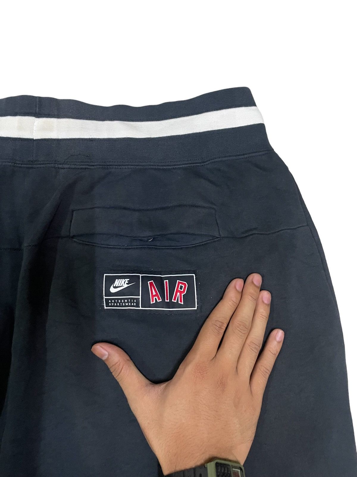 Hypebeast Y2K Nike Air Spellout Baggy Style Sweat/Jogger Pants Size US 32 / EU 48 - 11 Thumbnail