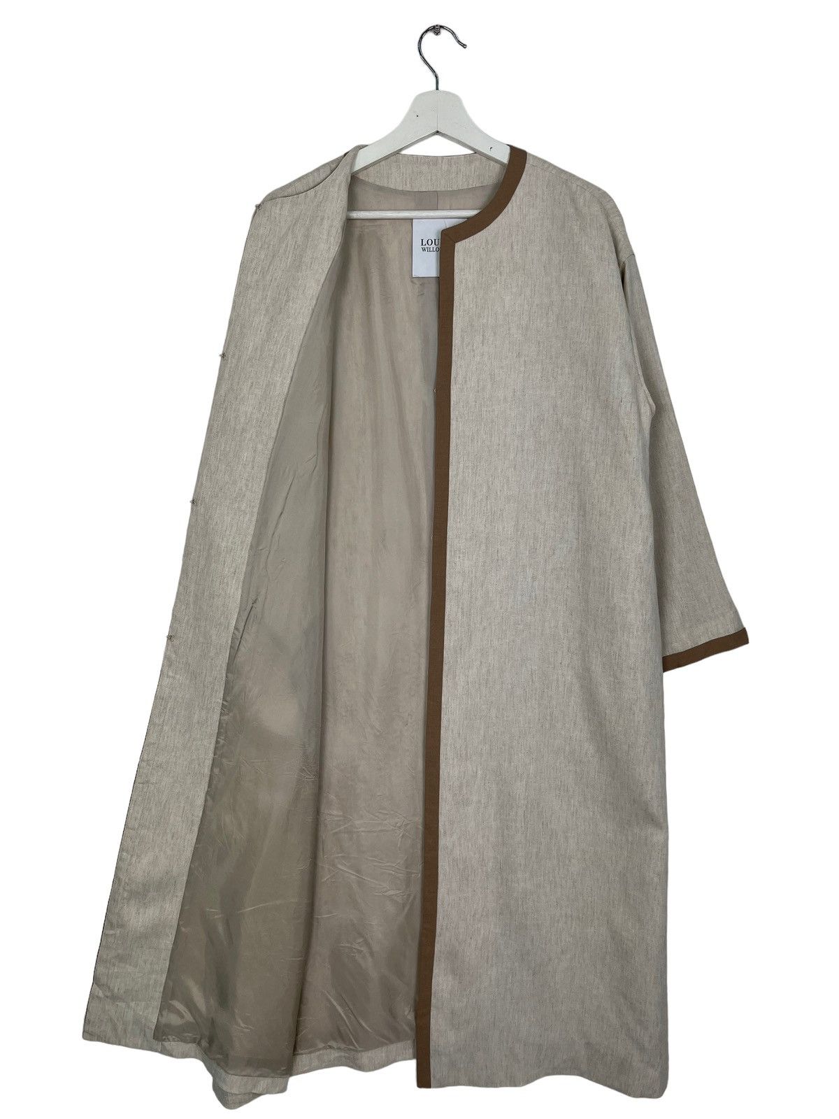 Designer × Japanese Brand 🔥 LOULOU WILLOUGBHY LONG COAT MADE IN JAPAN Size US M / EU 48-50 / 2 - 4 Thumbnail