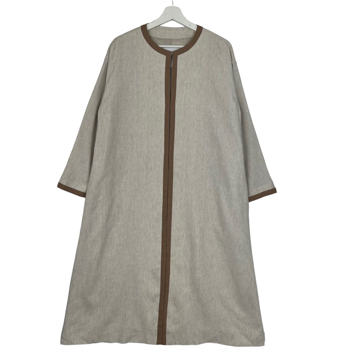 Designer × Japanese Brand 🔥 LOULOU WILLOUGBHY LONG COAT MADE IN JAPAN Size US M / EU 48-50 / 2 - 1 Thumbnail