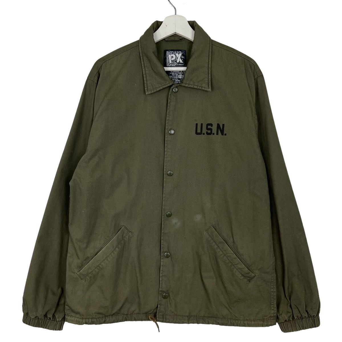 Avirex 🔥 VINTAGE AVIREX USN JACKET Size US L / EU 52-54 / 3 - 1 Thumbnail