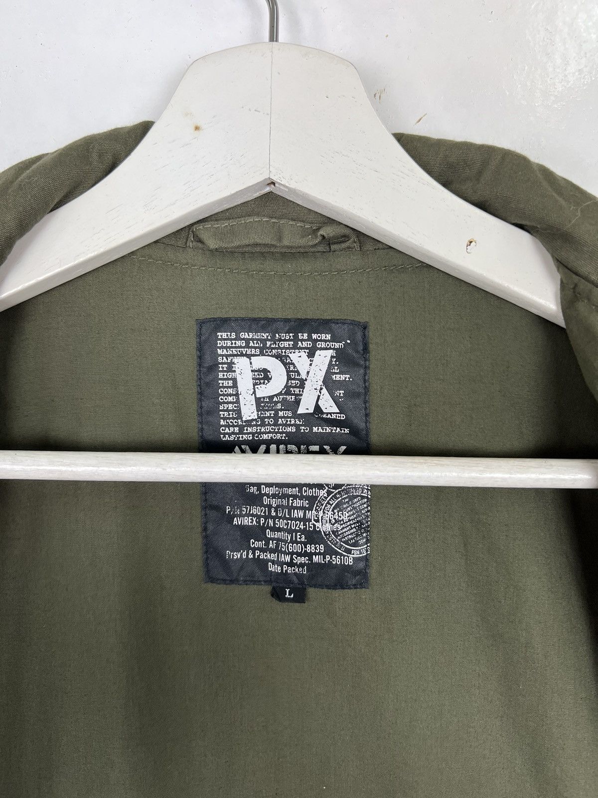 Avirex 🔥 VINTAGE AVIREX USN JACKET Size US L / EU 52-54 / 3 - 8 Thumbnail