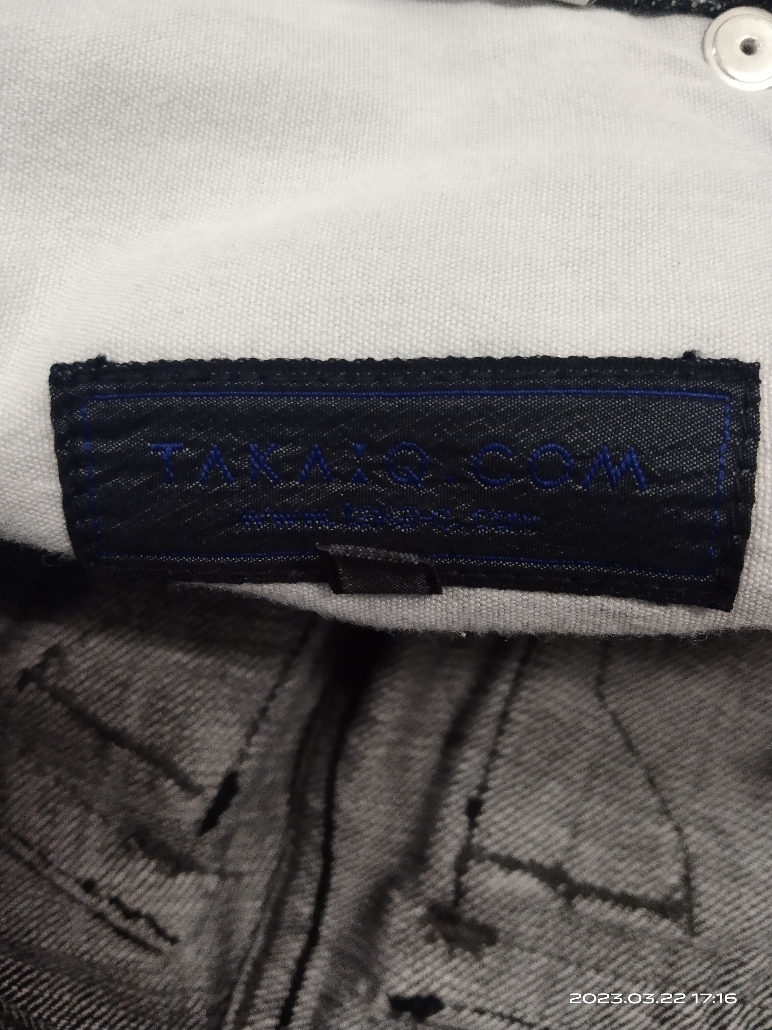 Japanese Brand FLARE TWIST SUPER SICK TAKAIQ.COM JAPAN DENIM PANTS Size US 29 - 8 Thumbnail