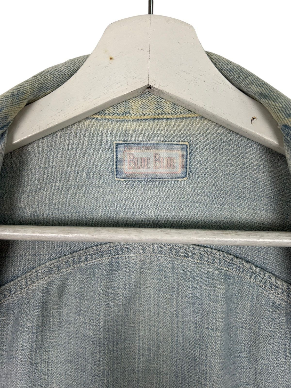 Blue Blue Japan 🔥 VINTAGE BLUE BLUE JAPAN DYED INDIGO TRUCKER JACKET Size US M / EU 48-50 / 2 - 8 Thumbnail
