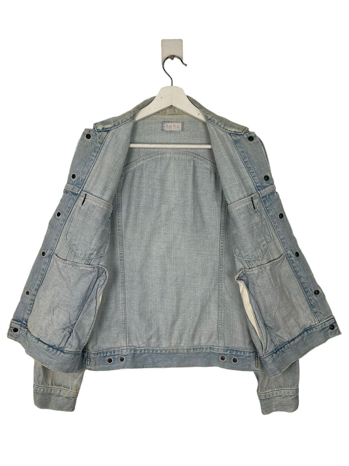 Blue Blue Japan 🔥 VINTAGE BLUE BLUE JAPAN DYED INDIGO TRUCKER JACKET Size US M / EU 48-50 / 2 - 5 Thumbnail