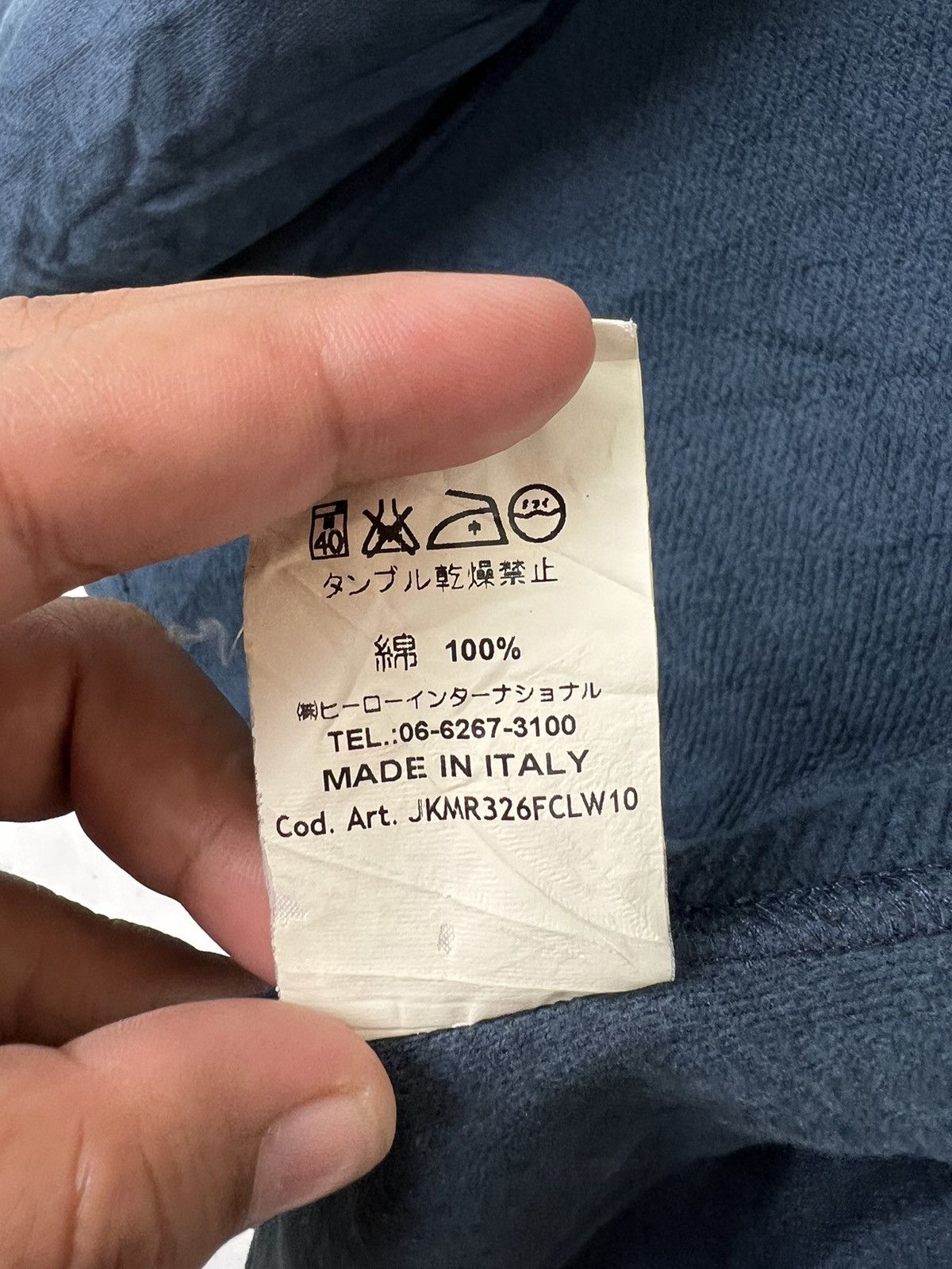 Franklin & Marshall 🔥 FRANKLIN & MARSHALL NAVY JACKET MADE IN ITALY Size US M / EU 48-50 / 2 - 11 Thumbnail