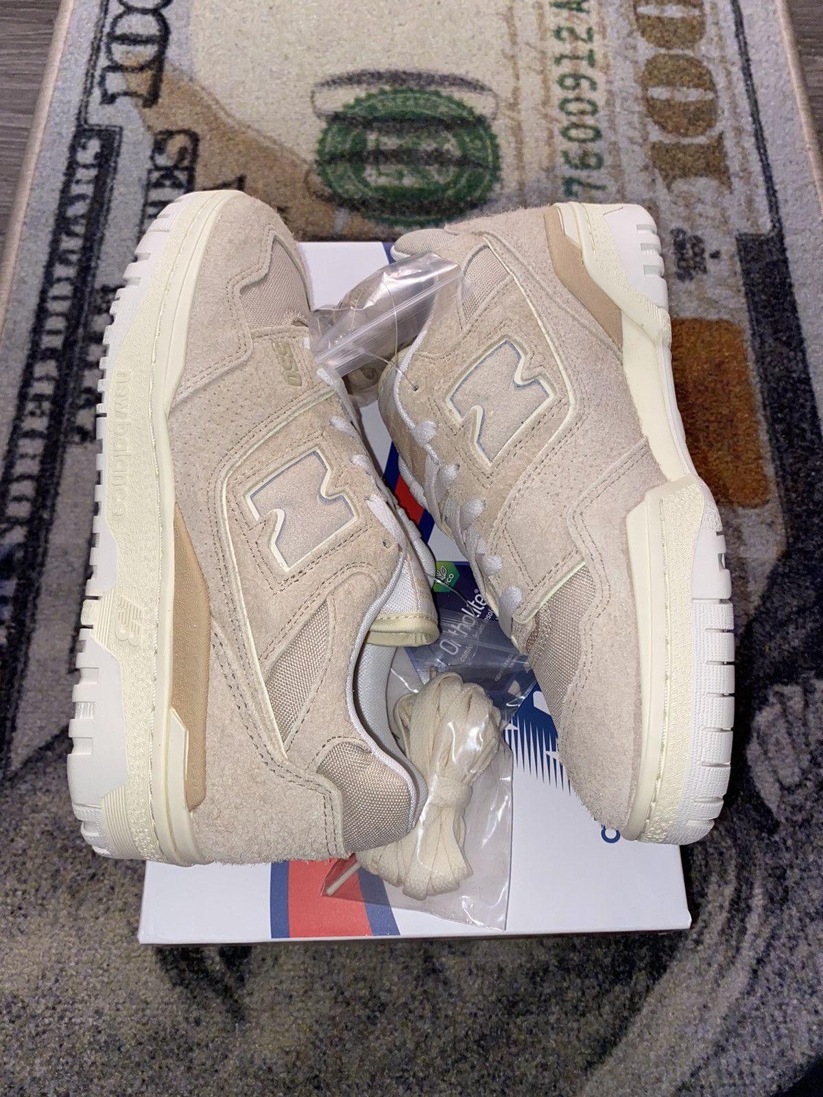 New Balance 550 Aime Leon Dore Taupe Suede