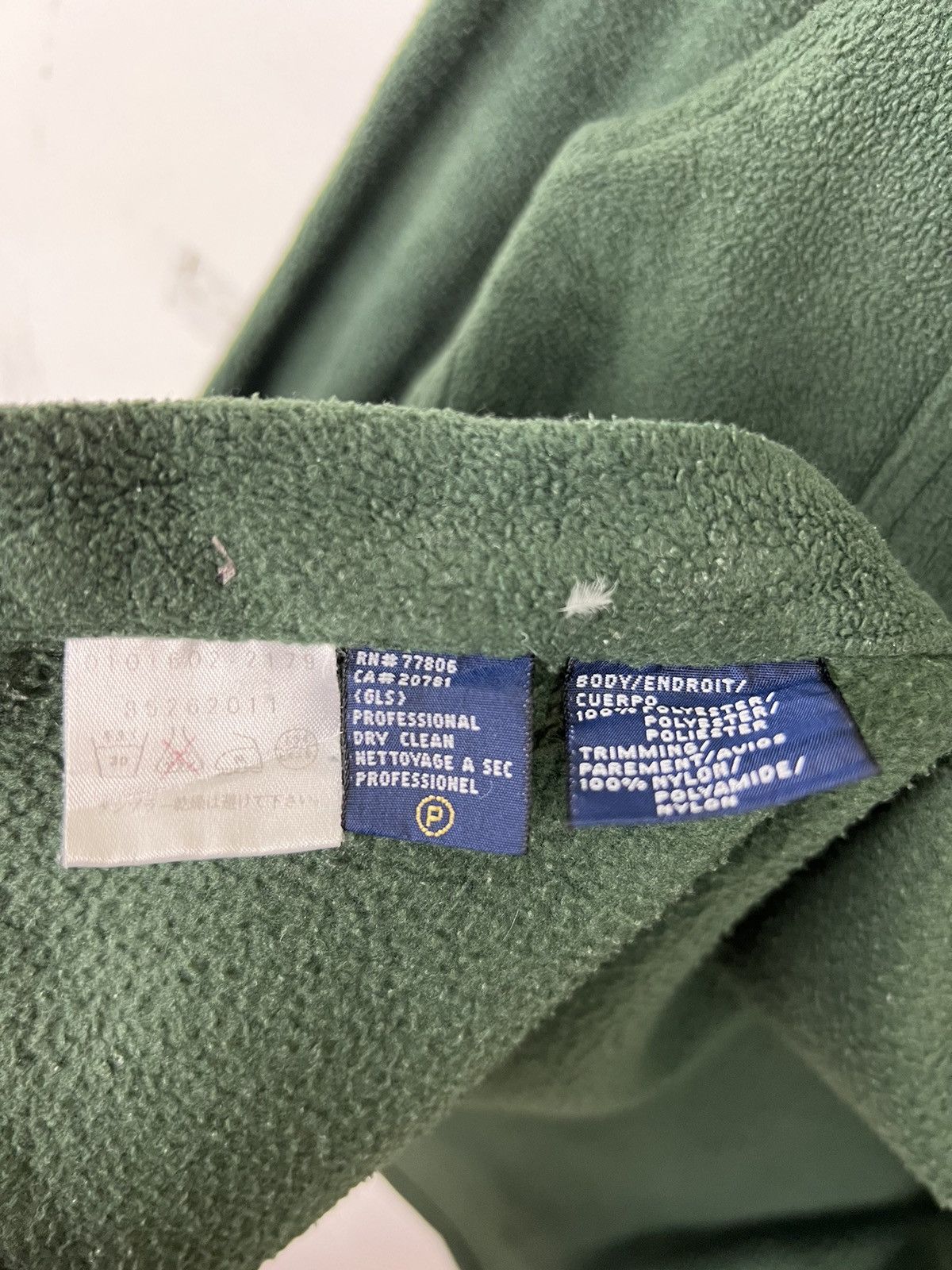Tommy Hilfiger × Vintage 🔥 VINTAGE 90s TOMMY HILFIGER FLEECE SNAP BUTTON JACKET Size US L / EU 52-54 / 3 - 8 Thumbnail