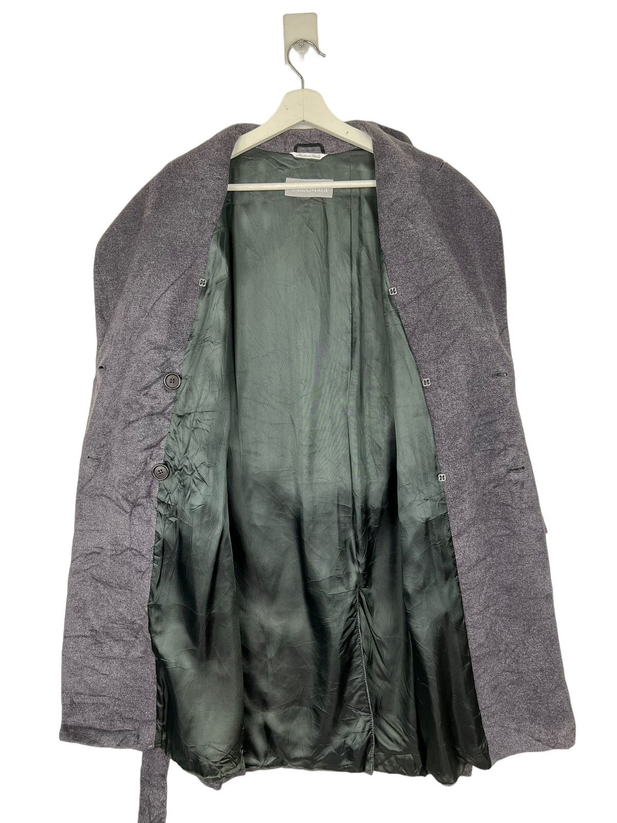Max Mara 🔥 MAX MARA DOUBLE BUTTON WITH BELT OVERCOAT MADE IN ITALY Size M / US 6-8 / IT 42-44 - 5 Thumbnail