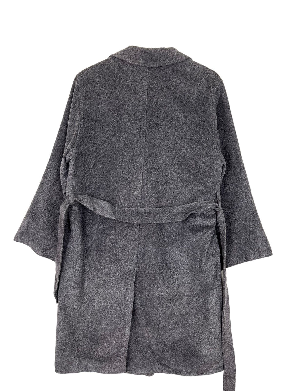 Max Mara 🔥 MAX MARA DOUBLE BUTTON WITH BELT OVERCOAT MADE IN ITALY Size M / US 6-8 / IT 42-44 - 6 Thumbnail
