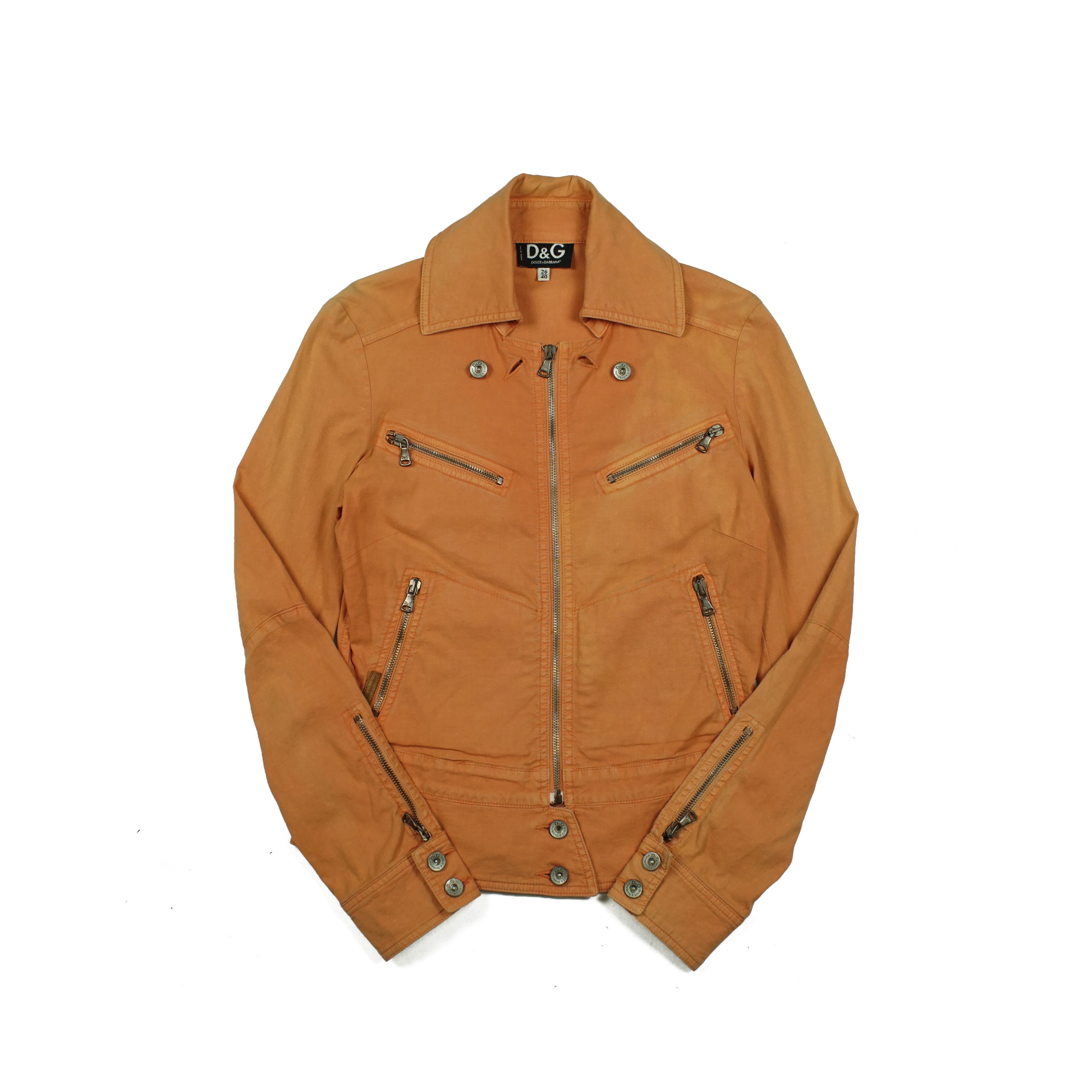 Dolce & Gabbana *NoTariff Dolce & Gabbana Multipocket Zip Jacket Size S / US 4 / IT 40 - 1 Thumbnail