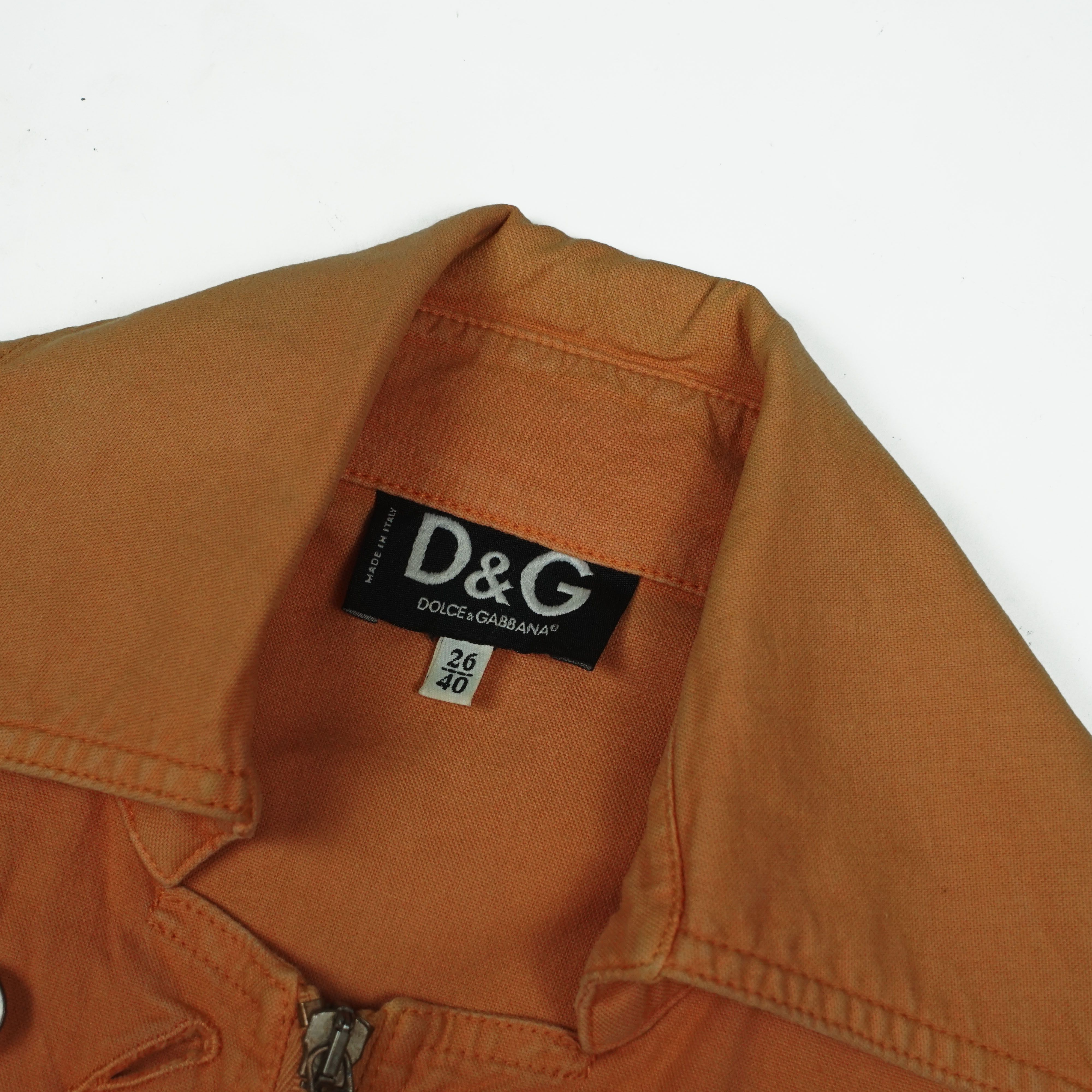 Dolce & Gabbana *NoTariff Dolce & Gabbana Multipocket Zip Jacket Size S / US 4 / IT 40 - 9 Thumbnail
