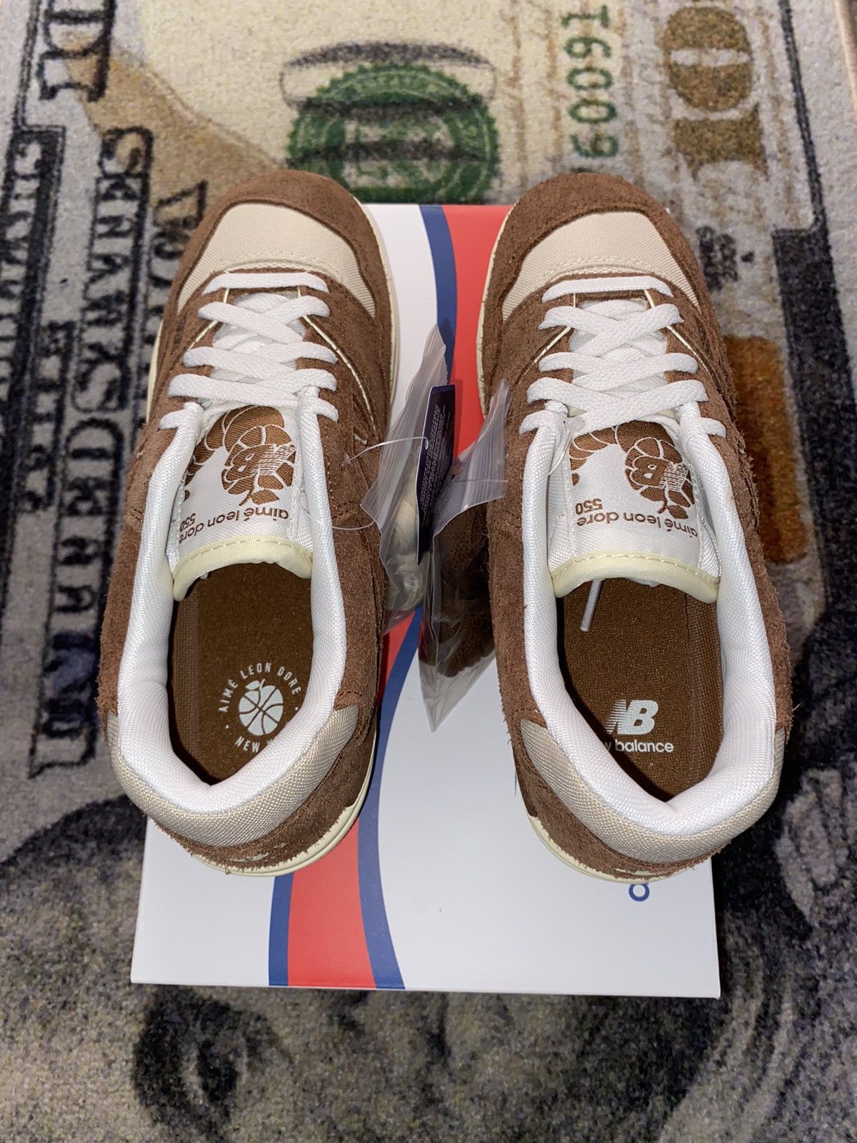Aime Leon Dore × New Balance New Balance 550 Aime Leon Dore Brown Suede Size US 5.5 / IT 35.5 - 5 Thumbnail