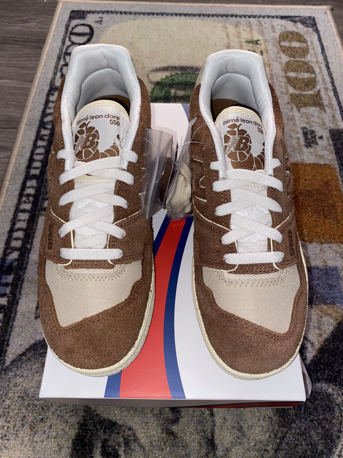 Aime Leon Dore × New Balance New Balance 550 Aime Leon Dore Brown Suede Size US 5.5 / IT 35.5 - 3 Thumbnail