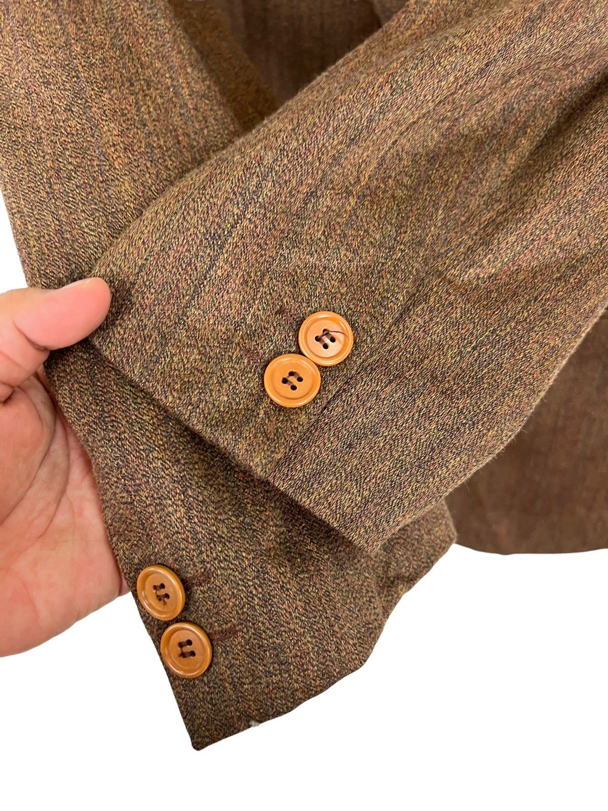 Valentino 🔥 VINTAGE OLIVER VALENTINO TAYLOR BLAZER MADE IN ITALY Size US M / EU 48-50 / 2 - 7 Thumbnail