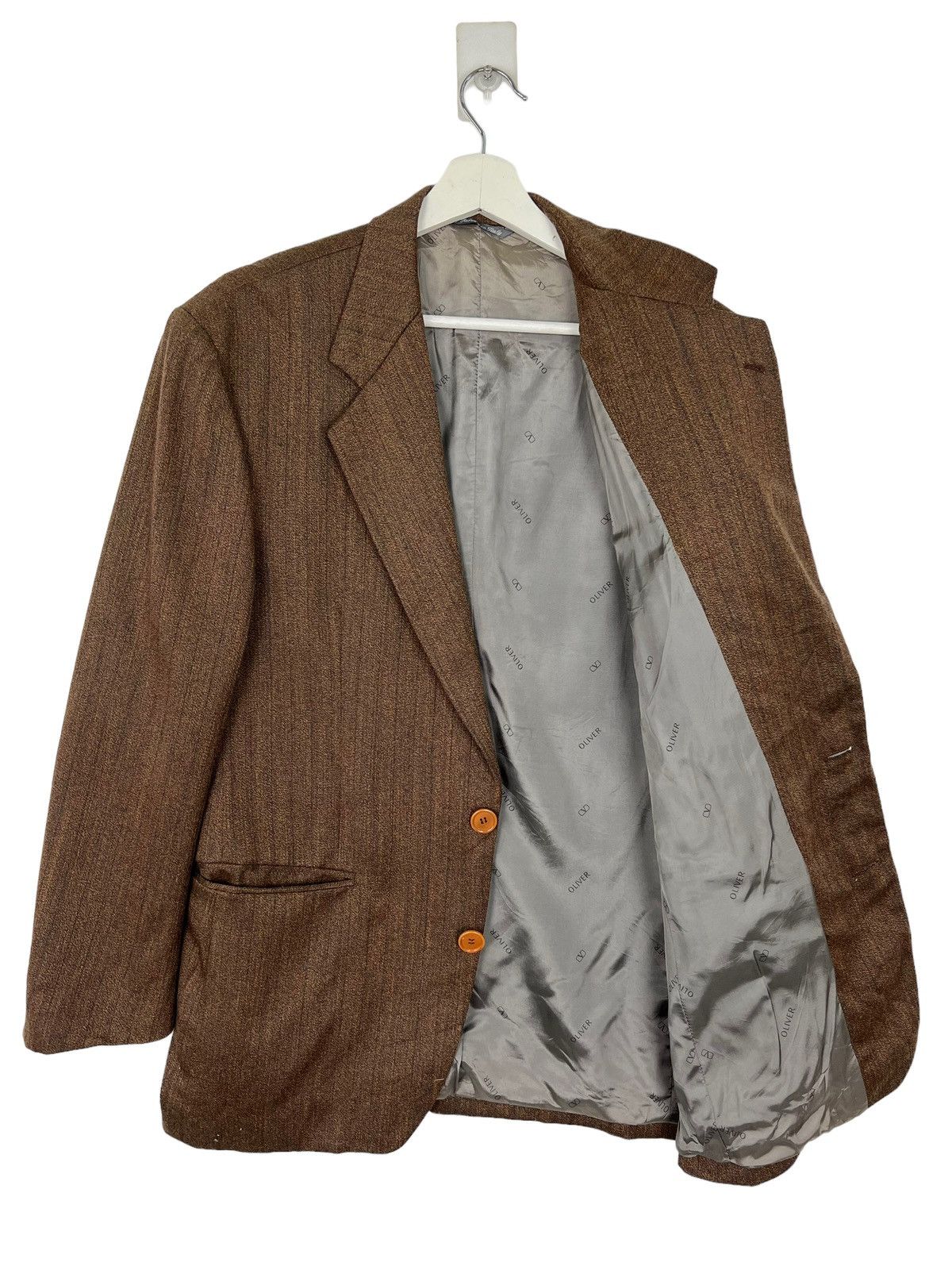 Valentino 🔥 VINTAGE OLIVER VALENTINO TAYLOR BLAZER MADE IN ITALY Size US M / EU 48-50 / 2 - 4 Thumbnail