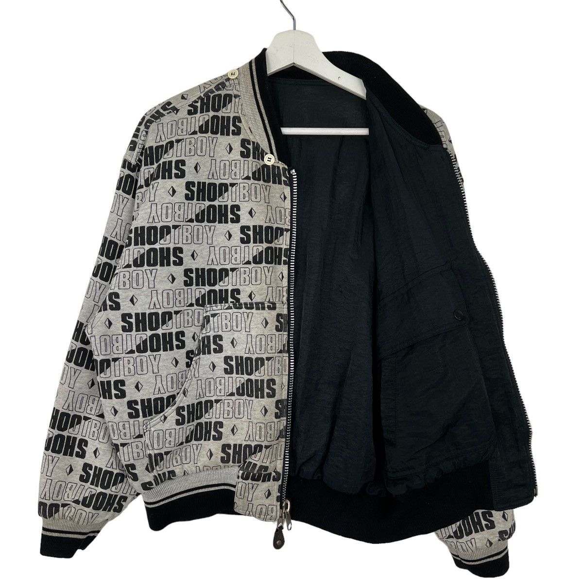 Japanese Brand 🔥 SHOOTBOY REVERSIBLE BOMBER JACKET Size US M / EU 48-50 / 2 - 4 Thumbnail