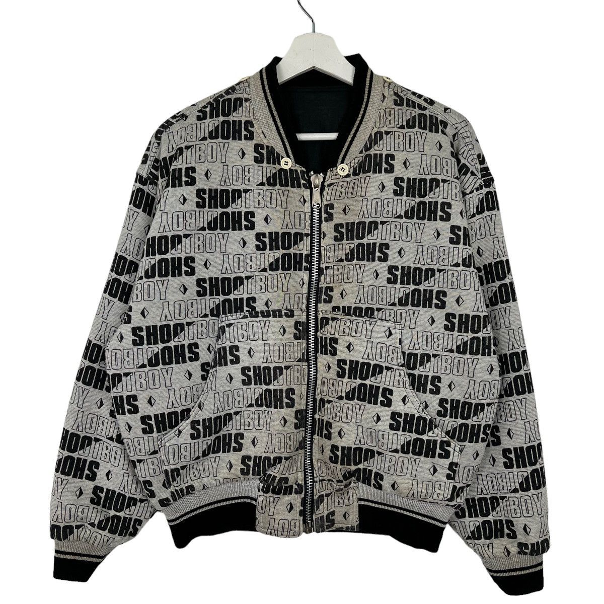 Japanese Brand 🔥 SHOOTBOY REVERSIBLE BOMBER JACKET Size US M / EU 48-50 / 2 - 1 Thumbnail