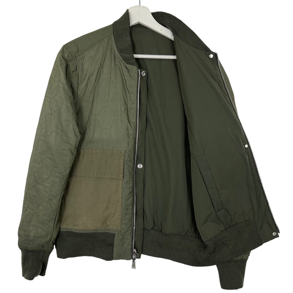 Issey Miyake 🔥 ISSEY MIYAKE MILITARY BOMBER STYLE JACKET Size US M / EU 48-50 / 2 - 4 Thumbnail