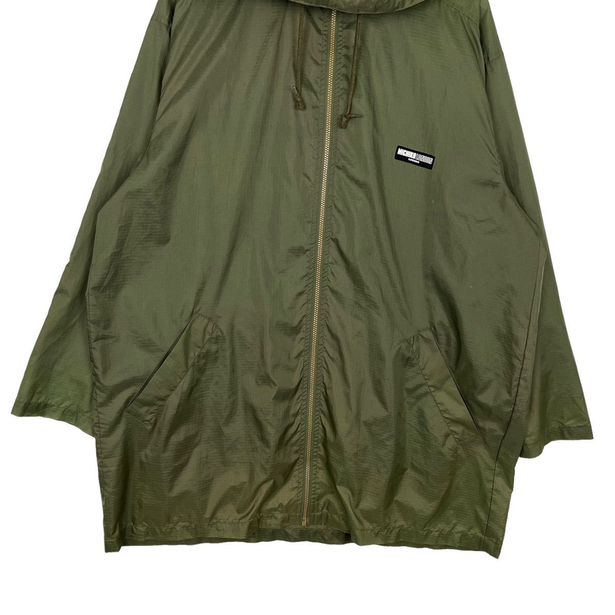 Michiko Koshino × Michiko Koshino London MICHIKO KOSHINO LONDON LIGHT NYLON OVER JACKET Size US L / EU 52-54 / 3 - 4 Thumbnail