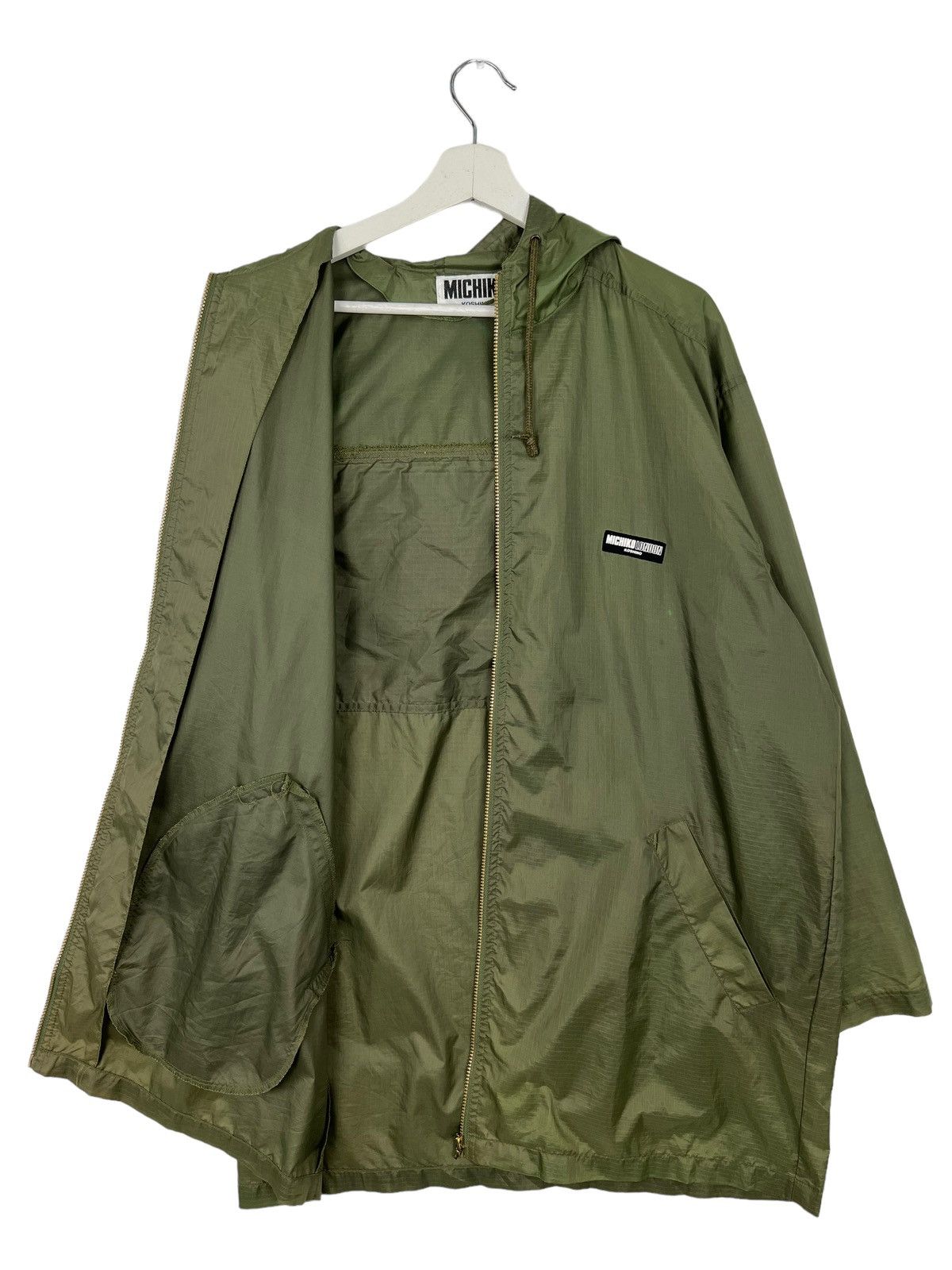 Michiko Koshino × Michiko Koshino London MICHIKO KOSHINO LONDON LIGHT NYLON OVER JACKET Size US L / EU 52-54 / 3 - 5 Thumbnail
