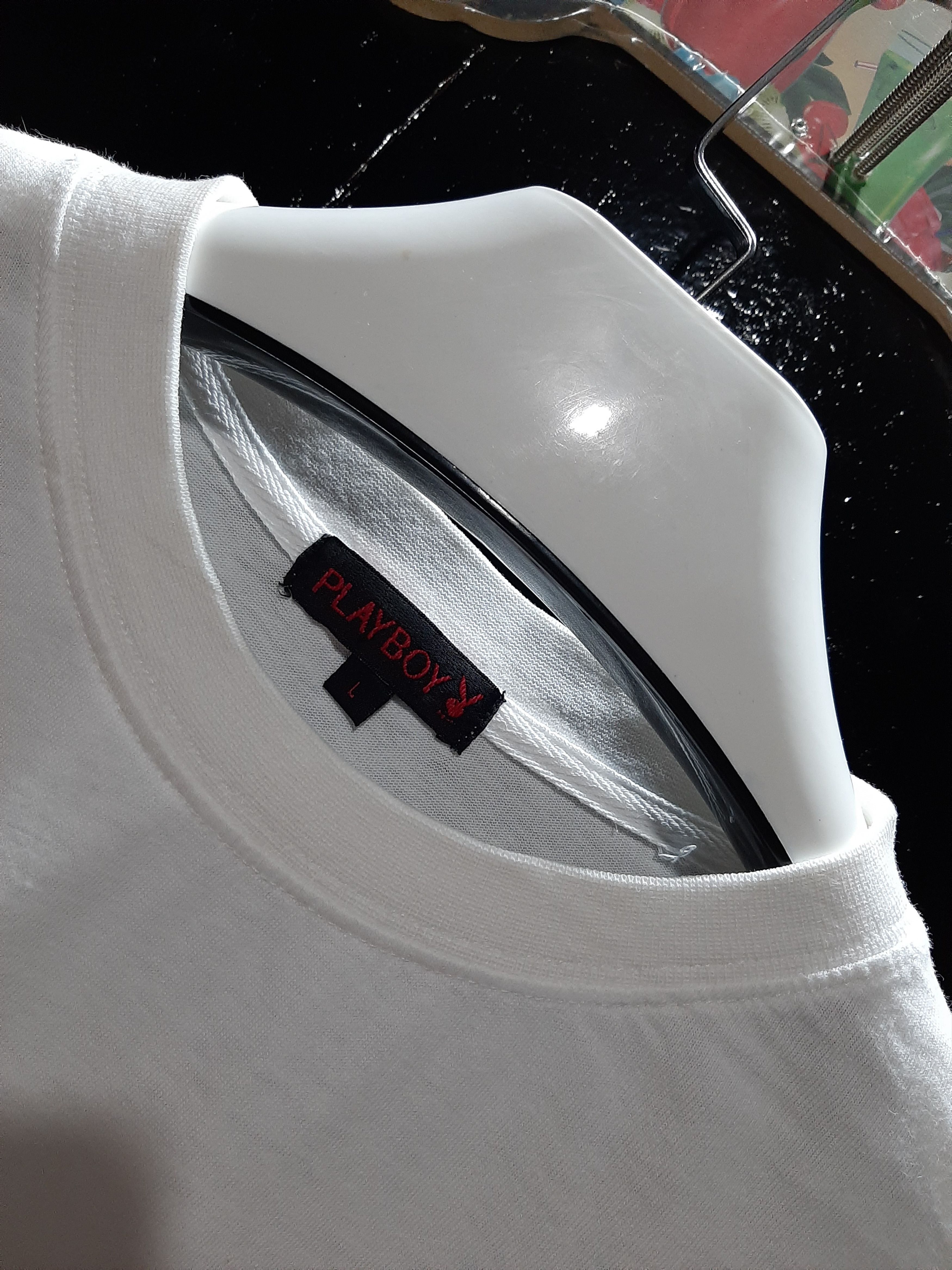 Playboy × Vintage VINTAGE PLAY BOY AMERICAN FLAG BIG BUNNY LOGO TEE.. Size US S / EU 44-46 / 1 - 3 Thumbnail