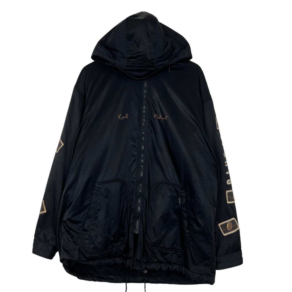 🔥 KARL HELMUT PATCHES LONG JACKET
