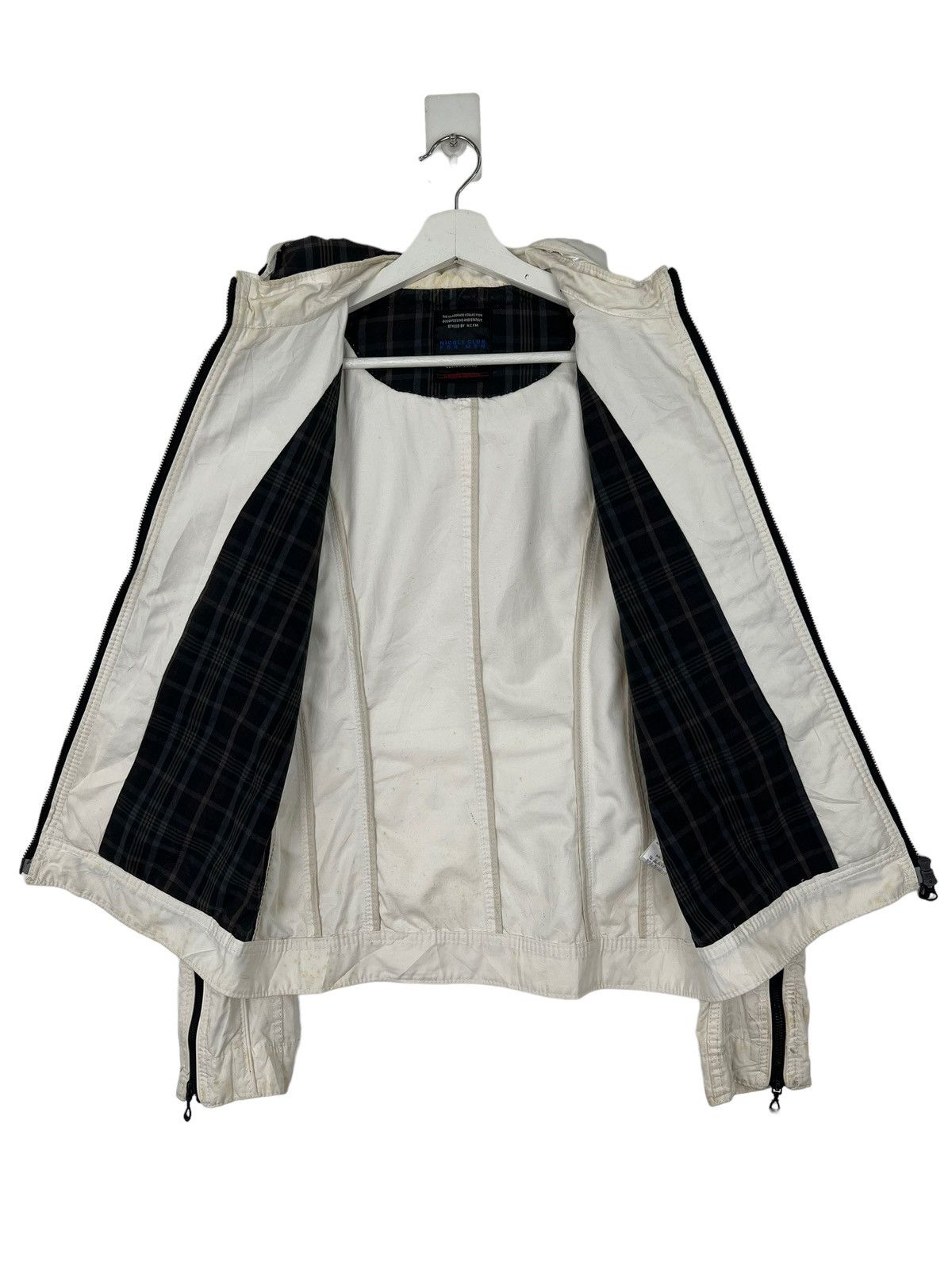Japanese Brand NICOLE CLUB CARGO SURVIVAL HOODIES JACKET Size US M / EU 48-50 / 2 - 5 Thumbnail