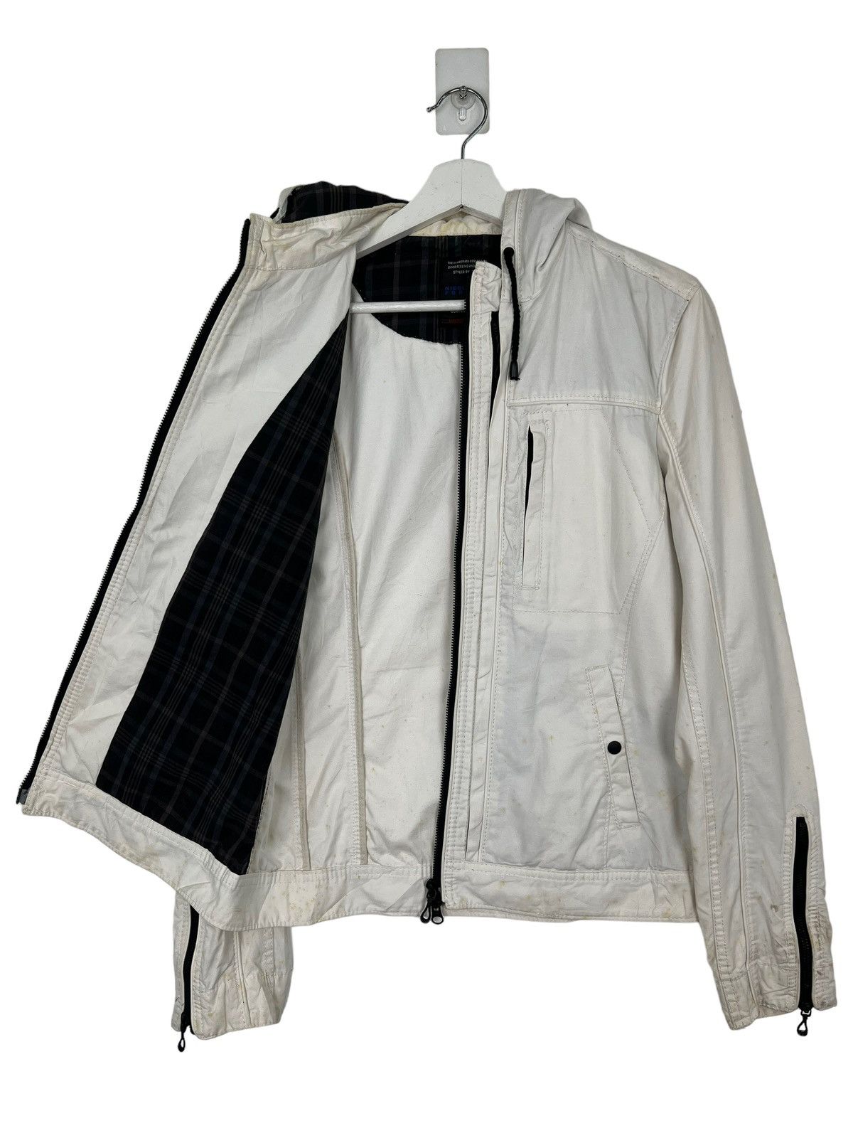 Japanese Brand NICOLE CLUB CARGO SURVIVAL HOODIES JACKET Size US M / EU 48-50 / 2 - 4 Thumbnail