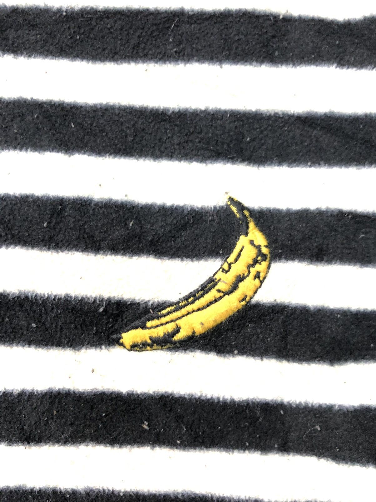 Andy Warhol × Designer × Uniqlo VINTAGE UNIQLO X ANDY WARHOL FLEECE STRIPE JAIL BANANA LOGO Size US L / EU 52-54 / 3 - 3 Thumbnail