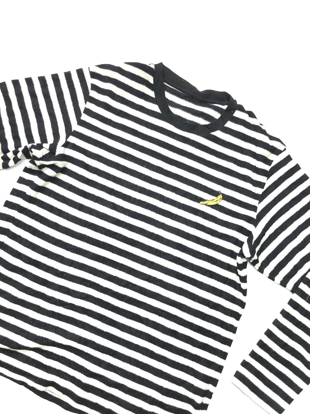 Andy Warhol × Designer × Uniqlo VINTAGE UNIQLO X ANDY WARHOL FLEECE STRIPE JAIL BANANA LOGO Size US L / EU 52-54 / 3 - 2 Thumbnail
