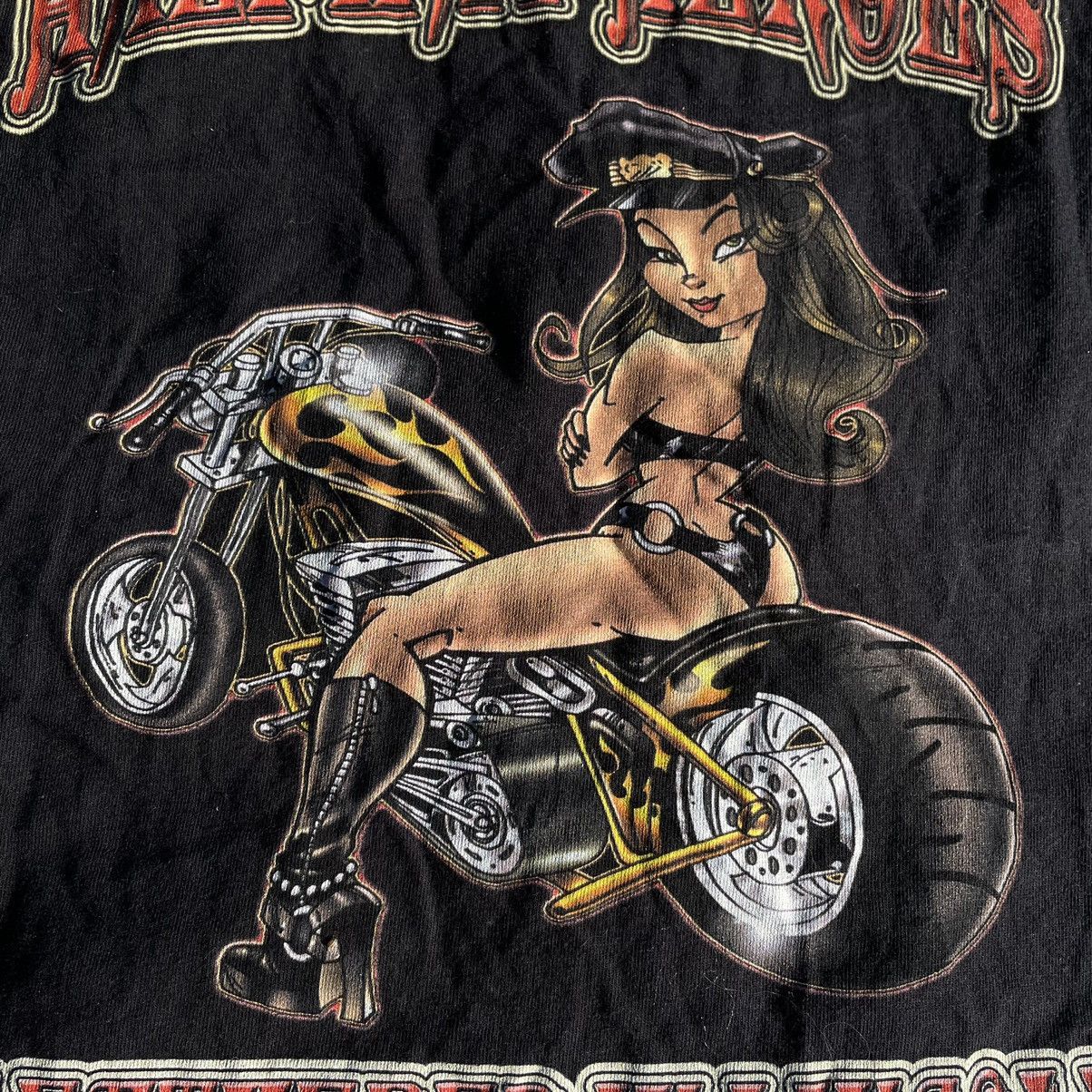 Vintage Vintage Y2K Harley Davidson Sun Faded Graphic Tee Biker L Size US L / EU 52-54 / 3 - 5 Thumbnail