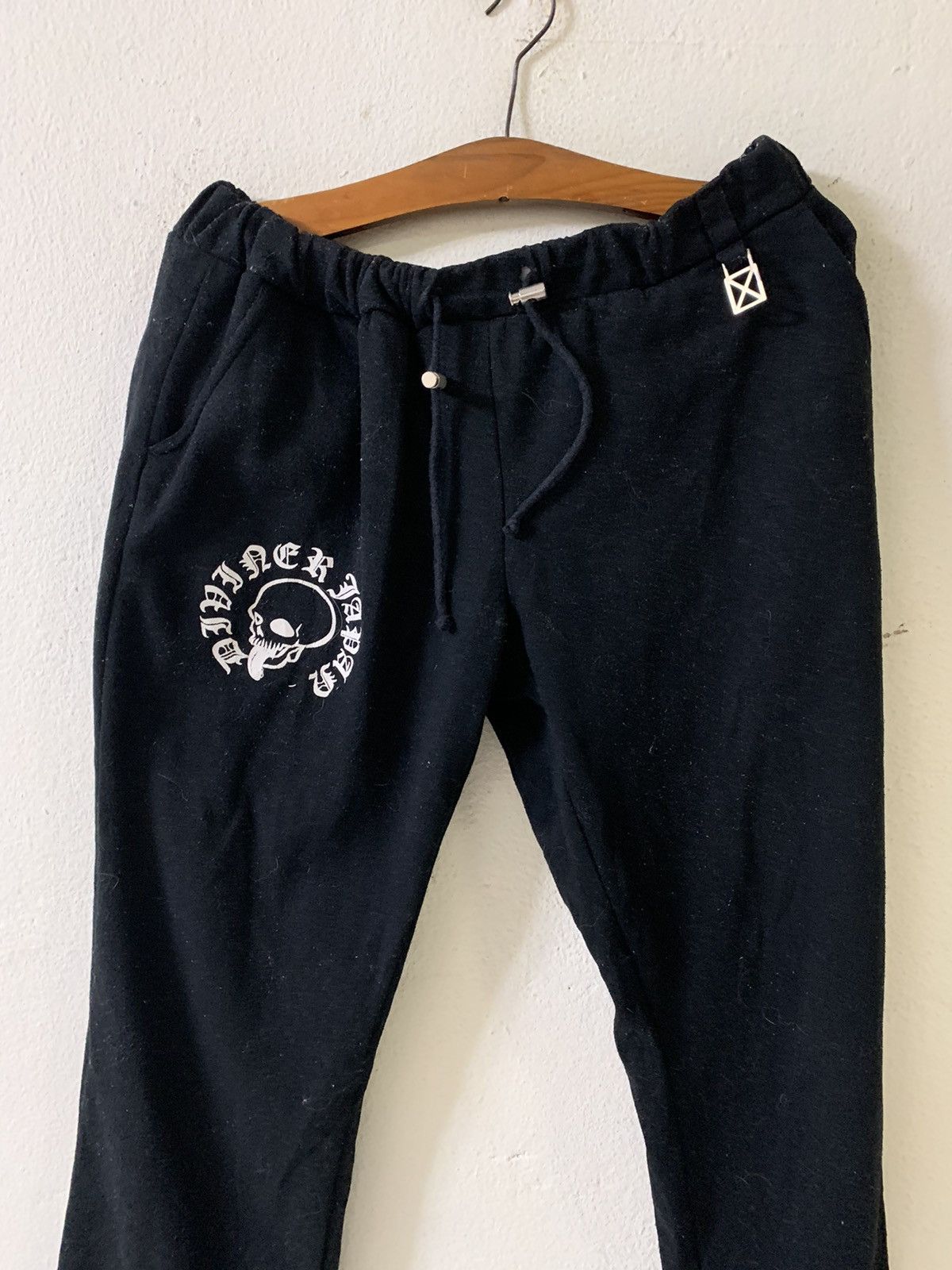 Japanese Brand Diviner Skull Sweatpant Size 31" - 3 Thumbnail
