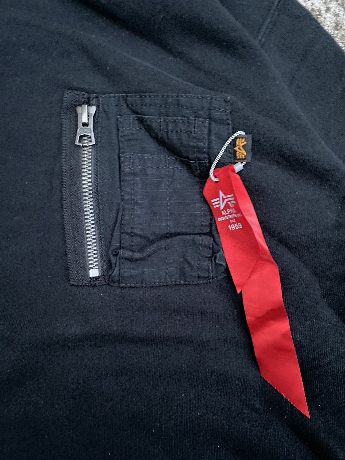 Alpha Industries Alpha Industries, Inc Single Pocket Sweatshirt Size US L / EU 52-54 / 3 - 4 Thumbnail