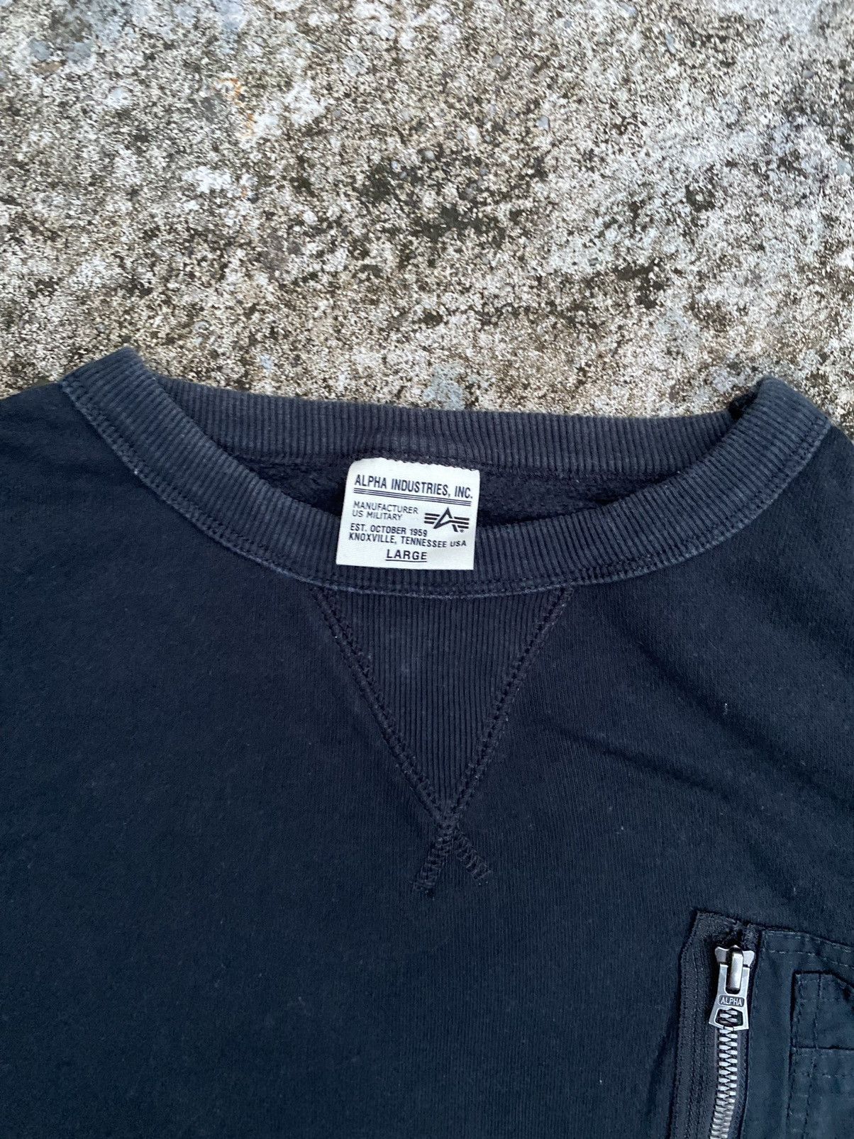 Alpha Industries Alpha Industries, Inc Single Pocket Sweatshirt Size US L / EU 52-54 / 3 - 6 Thumbnail