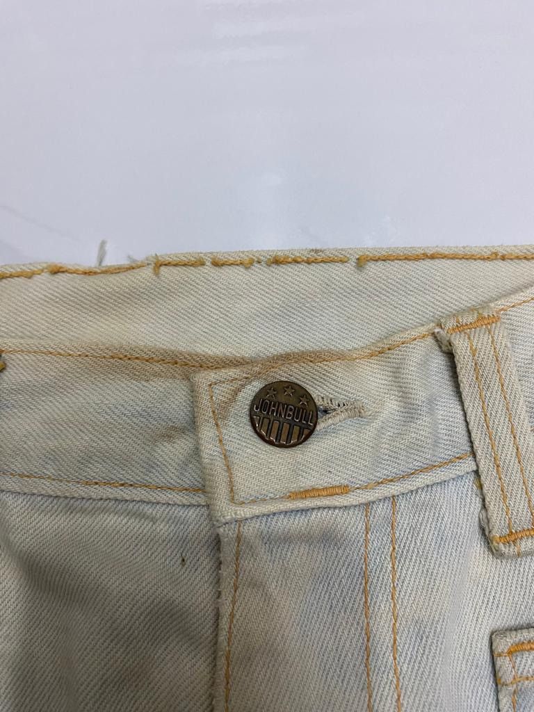 Hysteric Glamour 🔥FLARE JEANS JOHN BULL DISTRESSED FADED BOOTCUT DENIM JEANS Size US 28 / EU 44 - 9 Thumbnail